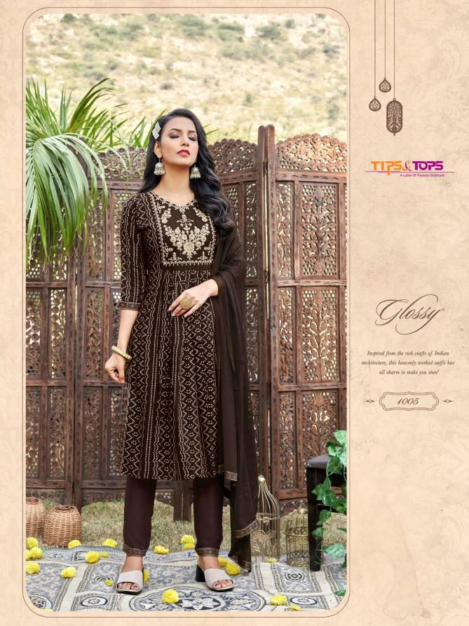 Tips And Tops Gungun Heavy Festive Wear Wholesale Readymade Suits 
